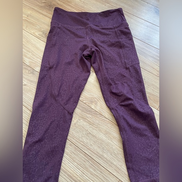 Purple Ziya leggings - size 6-8 - Picture 4 of 4